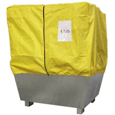 HOUSSE DE PROTECTION NYLON pour IBC / 4 FUTS