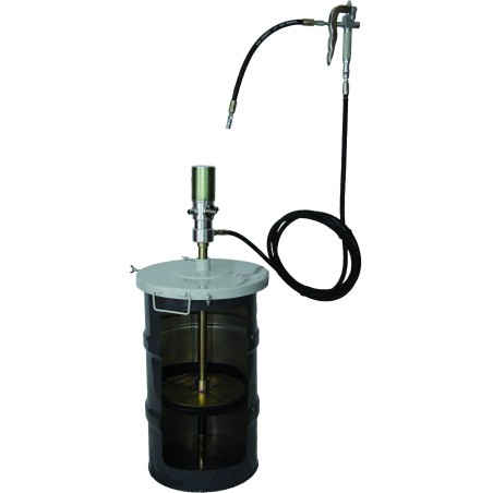 ENSEMBLE FIXE GRAISSAGE 50KG FLEX 4M + POIGNEE STANDARD