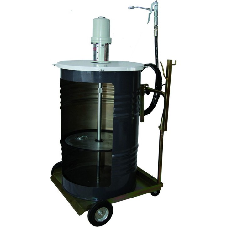 ENSEMBLE MOBILE PL GRAISSAGE 200KG FLEX 4M + POIGNEE STANDARD