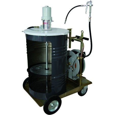 ENSEMBLE MOBILE PL GRAISSAGE 200KG FLEX 4M + POIGNEE STANDARD