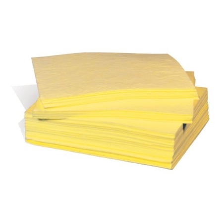 ABSORBANT JAUNE PRODUITS CHIMIQUES DOUBLE EPAISSEUR