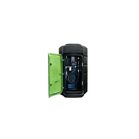 Citerne de stockage FUELSTATION/ARES 2500 L pour gazole, GNR et fioul avec kit de distribution.