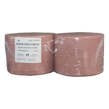 OUATE CHAMOIS 1500 FORMATS GAUFRE 2 PLIS