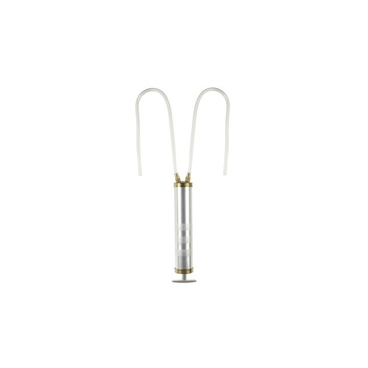 SERINGUE 500 mL ALU + 2 FLEXIBLES