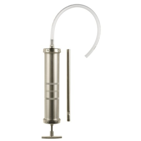 SERINGUE 500 mL INDUSTRIE GALVANISEE + FLEXIBLE + BEC