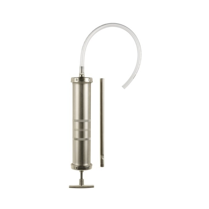 SERINGUE 500 mL INDUSTRIE GALVANISEE + FLEXIBLE + BEC