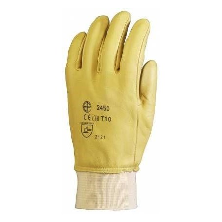 GANTS HYDRO-OLEOFUGE FLEUR VACHETTE BEIGE