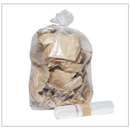 SACS POUBELLES TRANSLUCIDE 130 L