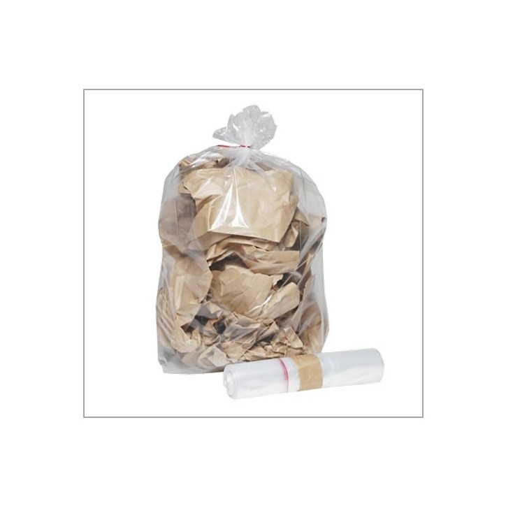SACS POUBELLES TRANSLUCIDE 130 L