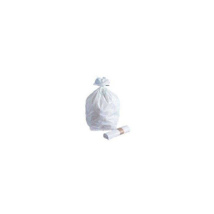 SACS POUBELLES BLANC 50 L BD standard