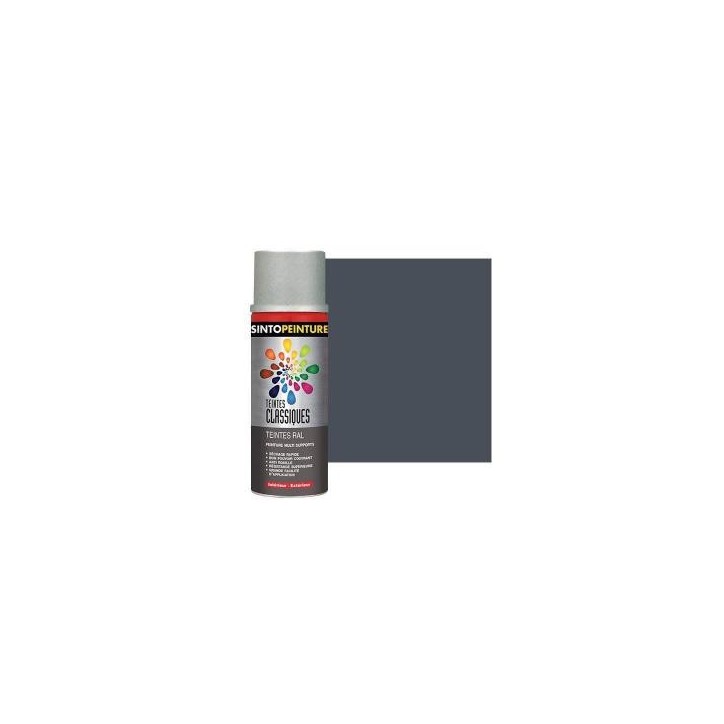 PEINTURE GRIS FONCE BRIL 7016