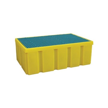 BAC/ RETENTION 200L + CAILLEBOTIS pour STRUCTURE /ARMOIRE METAL