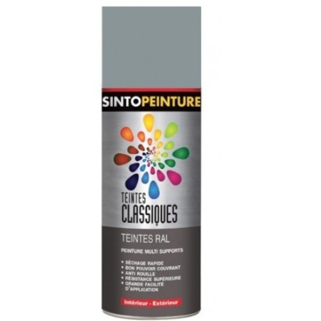 PEINTURE GRIS ARGENT RAL 7001