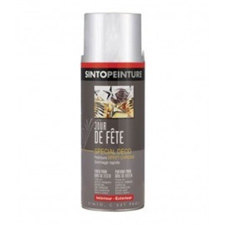 PEINTURE DECO CHROME ARGENT