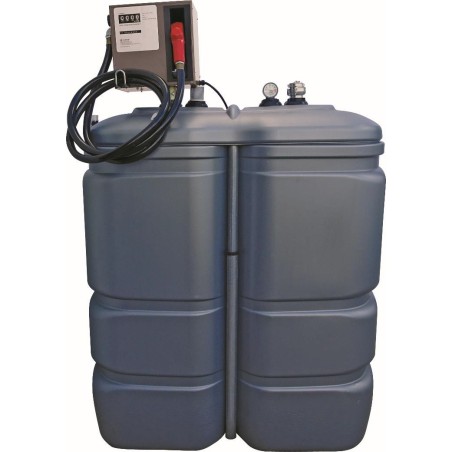 CUVE pour GAZOIL DOUBLE ENVELOPPE PEHD 1000L