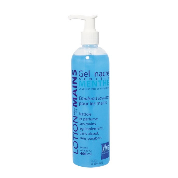 LOTION MAINS NACRE MENTHE 400CC