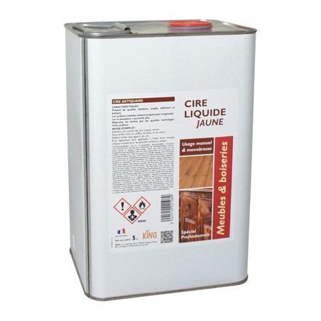 CIRE LIQUIDE JAUNE 5L