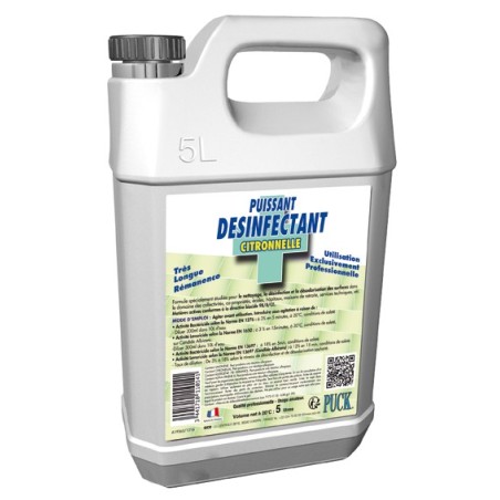 DESINFECTANT DESODORISANT CITRONNELLE 5L