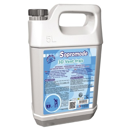 DETERGENT 3D VENT FRAIS 5L