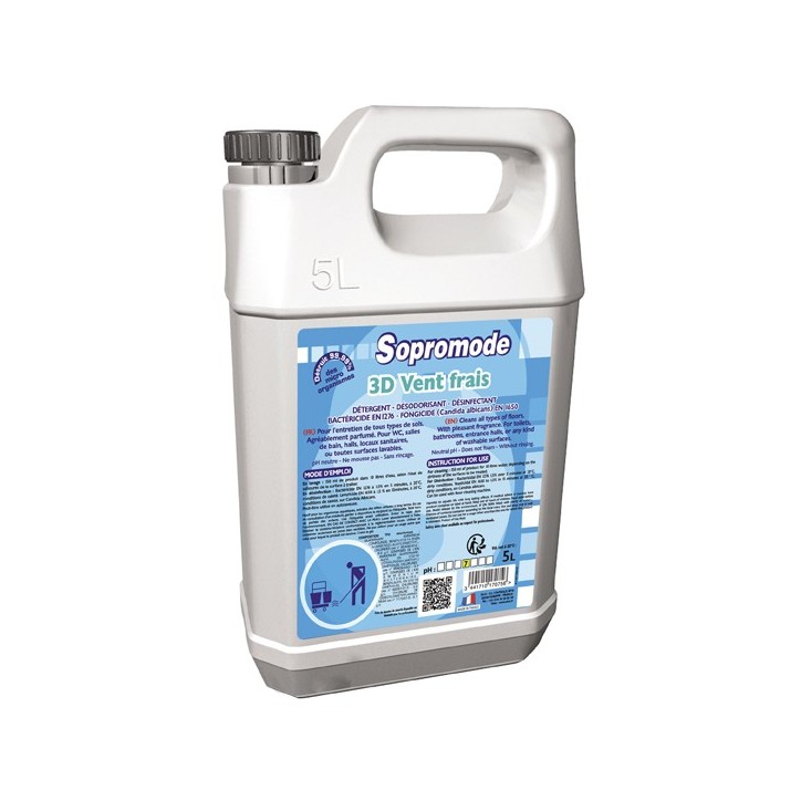 DETERGENT 3D VENT FRAIS 5L