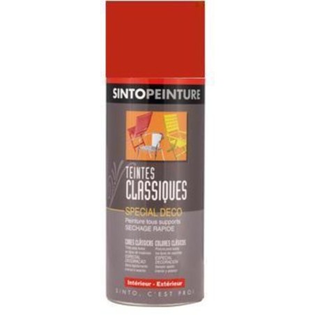 PEINTURE ROUGE FEU 3000