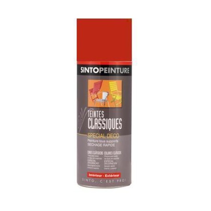 PEINTURE ROUGE FEU 3000