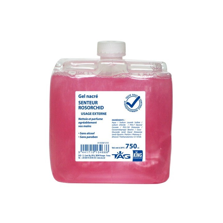 LOTION GEL MAINS ROSORCHID 750 CC