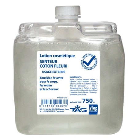 LOTION COSMETIQUE CORPS ET CHEVEUX