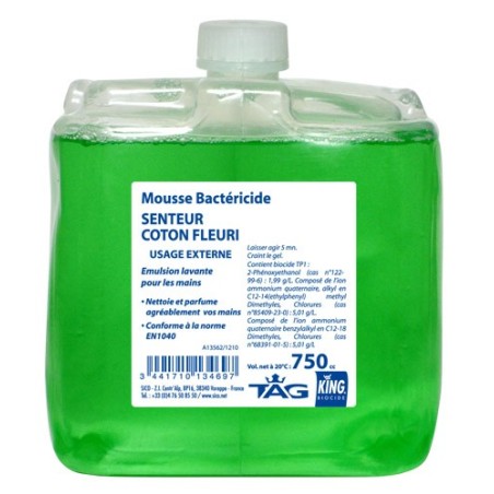 LOTION MOUSSE ANTI MICROBIENNE