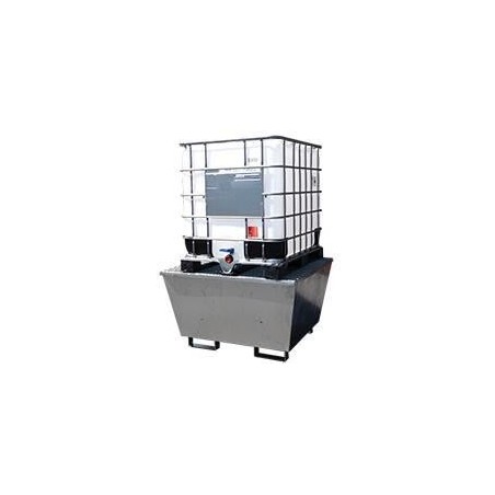 BAC DE RETENTION GALVANISE  4 FUTS ou 1000L + CAILLEBOTIS