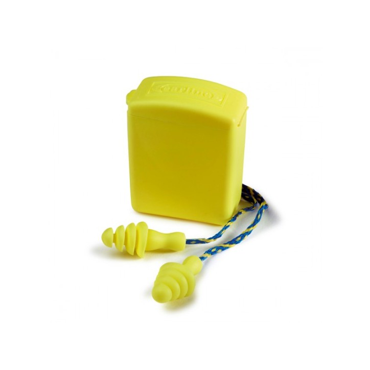 BOUCHONS ANTIBRUIT JAUNES 100 u