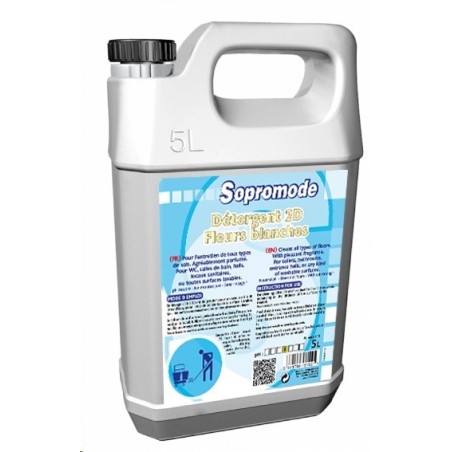 DETERGENT 2D DESODOR FLEURS BLANCHES