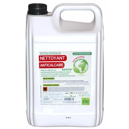 NETTOYANT ANTICALCAIRE parfum MENTHE ECOLABEL