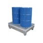 BAC DE RETENTION GALVANISE 2 x 220 L + CAILLEBOTIS BAC DE RETENTION GALVANISE 2 x 220 L + CAILLEBOTIS