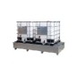 BAC DE RETENTION GALVANISE CUBI 1000 L + CAILLEBOTIS BAC DE RETENTION GALVANISE CUBI 1000 L + CAILLEBOTIS