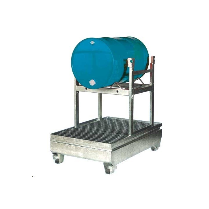 SUPPORT GALVANISE GERBABLE 1 FUT 200L COUCHE