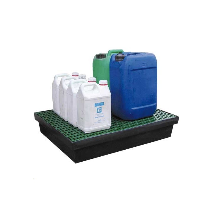 BAC DE RETENTION 60 L pour STRUCTURE ARMOIRE METAL