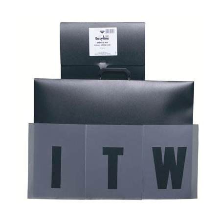 GABARIT LETTRES & CHIFFRES MAJUSCULES  30 cm