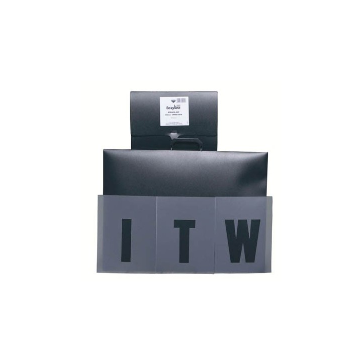GABARIT LETTRES & CHIFFRES MAJUSCULES  30 cm