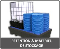 RETENTION ET MATERIELS DE STOCKAGE 